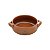 TRAVESSA DE CERÂMICA COUNTRY COOKING MARROM 19x5,5cm - Imagem 2