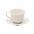 CJ 6 XÍCARAS P/CAFÉ C/PÍRES DE PORCELANA PRINCESS 90ml - Imagem 3