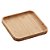 BANDEJA DE BAMBU SQUARE 17x17x1,5cm - Imagem 1
