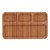 PETISQUEIRA C/4 DIVISÓRIAS DE BAMBU LINEA 33x19,5x1,6cm - Imagem 2