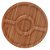 PETISQUEIRA C/5 DIVISÓRIAS DE BAMBU ROUND 30x30x1,6cm - Imagem 2