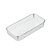 CESTO ORGANIZADOR DE METAL CROMADO 30x15x5,5cm - Imagem 1