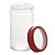 POTE VIDRO BOROSILICATO C/TAMPA DE ACRÍLICO VERMELHA 500ml - Imagem 3