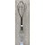 BATEDOR OVOS AÇO INOX C/CABO PLÁSTICO BAMBU 24cm - Imagem 1