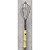 BATEDOR OVOS AÇO INOX C/CABO PLÁSTICO BAMBU NATURAL 23,5cm - Imagem 1