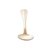 CJ 6 COLHERES P/CAFÉ DE AÇO INOX POSITANO DOURADO 12cm - Imagem 3