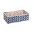 ORGANIZADOR ARMÁRIO POLIÉSTER CHEVRON C/6 GRADES 32x16x10cm - Imagem 1