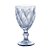 CJ 6 TAÇAS P/ÁGUA VIDRO SODO-CÁLCICO DIAMOND AZUL 325ml - Imagem 2