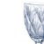 CJ 6 TAÇAS P/ÁGUA VIDRO SODO-CÁLCICO DIAMOND AZUL 325ml - Imagem 3