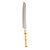 CJ 2PC P/BOLO DE AÇO INOX C/CABO DE PLÁSTICO BAMBU 25 E 21cm - Imagem 3