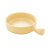 CJ 2 MINI TRAVESSAS PORCELANA NÓRDICA AMARELO MATT 20x15x5cm - Imagem 1