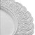 SOUSPLAT DE PLÁSTICO MERIDA BRANCO 33cm - Imagem 4