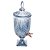 DISPENSER EM CRISTAL ECOLÓGICO C/TORNEIRA AZUL 4,5l - Imagem 1