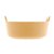 MINI TRAVESSA PORCELANA NÓRDICA AMARELO MATT 16x8cm - Imagem 3