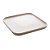CJ 2 TRAVESSAS PORCELANA NÓRDICA CINZA MATT 25x25x2cm - Imagem 1
