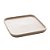 CJ 3 PETISQUEIRAS PORCELANA QUADRADA NÓRDICA CINZA 15x15x2cm - Imagem 1