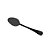 CJ 6 COLHERES P/CAFÉ DE AÇO INOX POSITANO PRETO 12cm - Imagem 1
