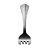 CJ 6 GARFOS P/MESA DE AÇO INOX POSITANO PRETO 20cm - Imagem 3