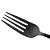 CJ 6 GARFOS P/MESA DE AÇO INOX POSITANO PRETO 20cm - Imagem 4