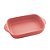 TRAVESSA PORCELANA NÓRDICA ROSA MATT 23x13x4cm - Imagem 2
