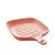 TRAVESSA PORCELANA NÓRDICA ROSA MATT 24x18x4cm - Imagem 1