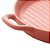 MINI TRAVESSA PORCELANA NÓRDICA ROSA MATT 20cm - Imagem 4