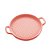MINI TRAVESSA PORCELANA NÓRDICA ROSA MATT 20cm - Imagem 2