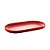 TRAVESSA PORCELANA OVAL NÓRDICA VERMELHO MATT 30x17x3cm - Imagem 1