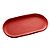 TRAVESSA PORCELANA OVAL NÓRDICA VERMELHO MATT 30x17x3cm - Imagem 2