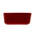 CJ 3 BOWLS PORCELANA NÓRDICA VERMELHO MATT 9x9x4cm - Imagem 3