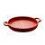 TRAVESSA PORCELANA NÓRDICA VERMELHO MATT 23cm - Imagem 1