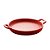 MINI TRAVESSA PORCELANA NÓRDICA VERMELHO MATT 20cm - Imagem 1