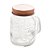 POTE DE VIDRO BOROSSILICATO ROSÉ GOLD 130ml - Imagem 1