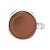 POTE DE VIDRO BOROSSILICATO ROSÉ GOLD 130ml - Imagem 2