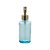 CJ 2PC PORTA SABONETE LÍQUIDO DIFUSOR VIDRO C/3 PALITOS AZUL - Imagem 3
