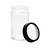POTE VIDRO BOROSILICATO C/TAMPA DE ACRÍLICO PRETA 500ml - Imagem 3