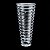 VASO DE CRISTAL ECOLÓGICO CIRCLES 16X35cm - Imagem 3