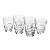 CJ 6 COPOS BAIXOS DE CRISTAL ECOLÓGICO WAVE 280ml - Imagem 2