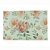 LUGAR AMERICANO PVC FLORAL BRANCO 45x30cm - Imagem 1