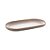 TRAVESSA PORCELANA OVAL NÓRDICA CINZA MATT 30x17x3cm - Imagem 1