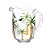 JARRA DE CRISTAL DE CHUMBO PALM HAND PAINTING 1,3l - Imagem 2