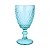 CJ 6 TAÇAS P/ÁGUA VIDRO BICO DE ABACAXI AZUL TIFFANY 260ml - Imagem 1
