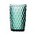 CJ 6 COPOS ALTOS DE VIDRO BICO DE ABACAXI AZUL TIFFANY 330ml - Imagem 1