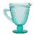 JARRA DE VIDRO BICO DE ABACAXI AZUL TIFFANY 1l - Imagem 1