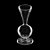 VASO VIDRO 4x9cm - Imagem 4