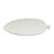 TRAVESSA DECORATIVA DE CERÂMICA ABACAXI BRANCO 19,2x11,5x1,8 - Imagem 2
