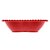 SALADEIRA PORCELANA CORAÇÃO BEADS VERMELHO 18x15x5cm - Imagem 4