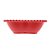 CJ 2 BOWLS PORCELANA CORAÇÃO BEADS VERMELHO 15x13x5cm - Imagem 4