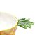 BOWL DE CERÂMICA PINEAPPLE LARANJA E VERDE 16,5x12x6cm - Imagem 4