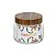 POTE DE VIDRO SODO-CÁLCICO WOOD TRANSPARENTE E MARROM 425ml - Imagem 1